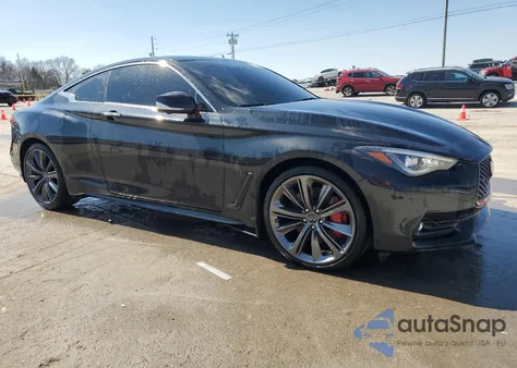 2021 Infiniti Q60 Red Sport 400 из США, поврежденный, VIN JN1FV7LLXMM560023